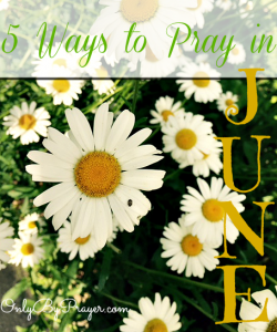 5 Ways to Pray in June