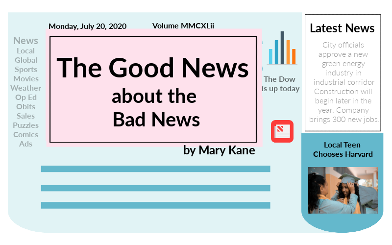 The good news about the bad news